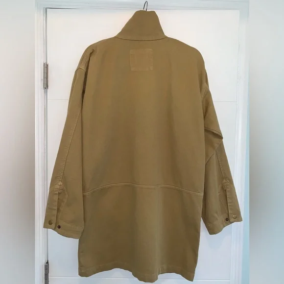 Rachel Comey Ennio Olive Cargo Midi Mini Tan Dress Size 4 New w Tags